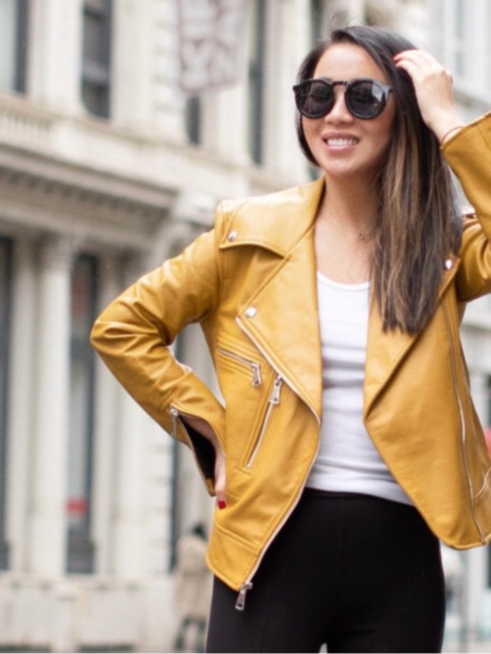 Elizabeth & James Moto Jacket Size XL